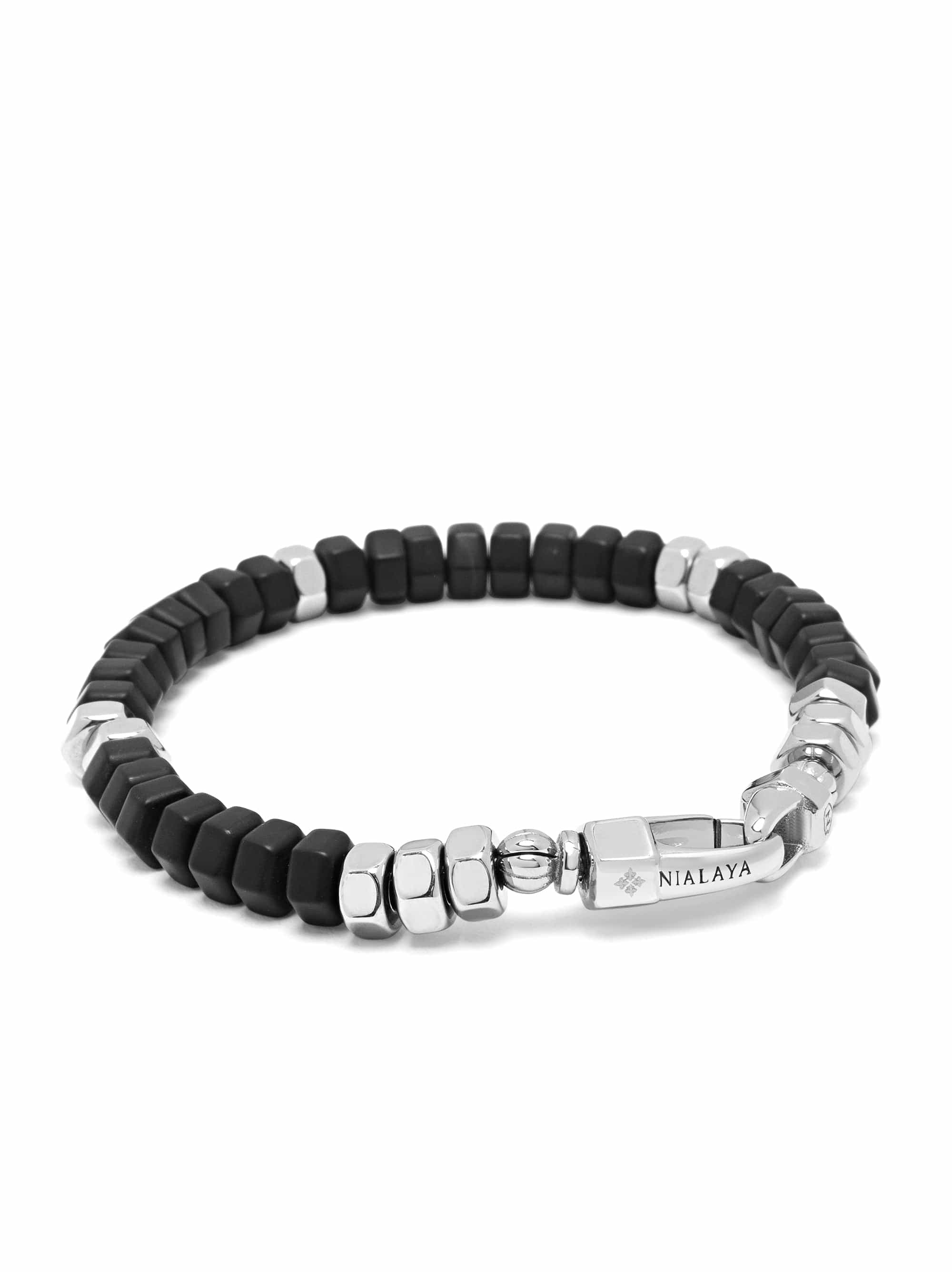 Nialaya Armbånd Hexagon Perler MCHCO_672