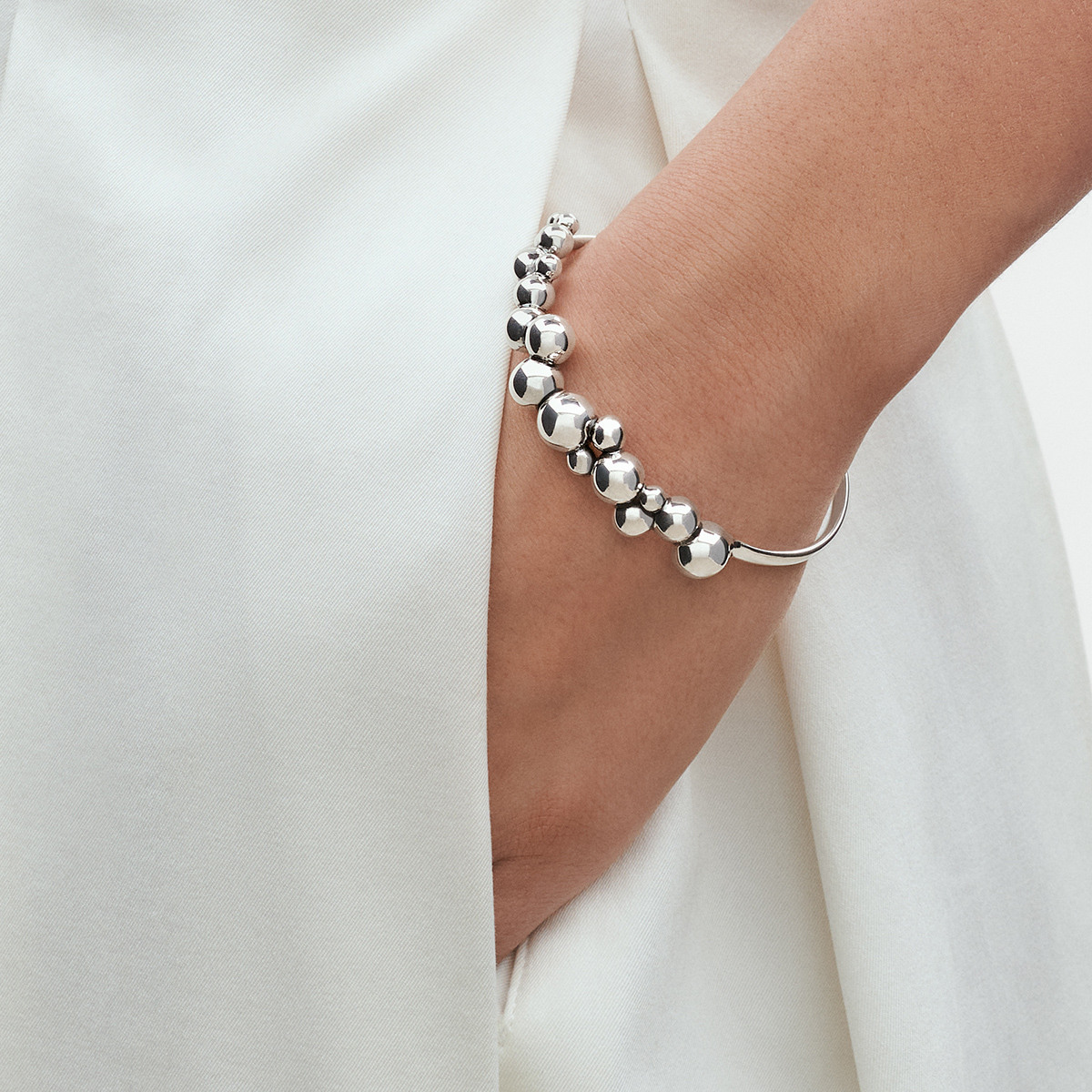 Georg Jensen Moonlight Grapes Armbånd Sølv 20001644