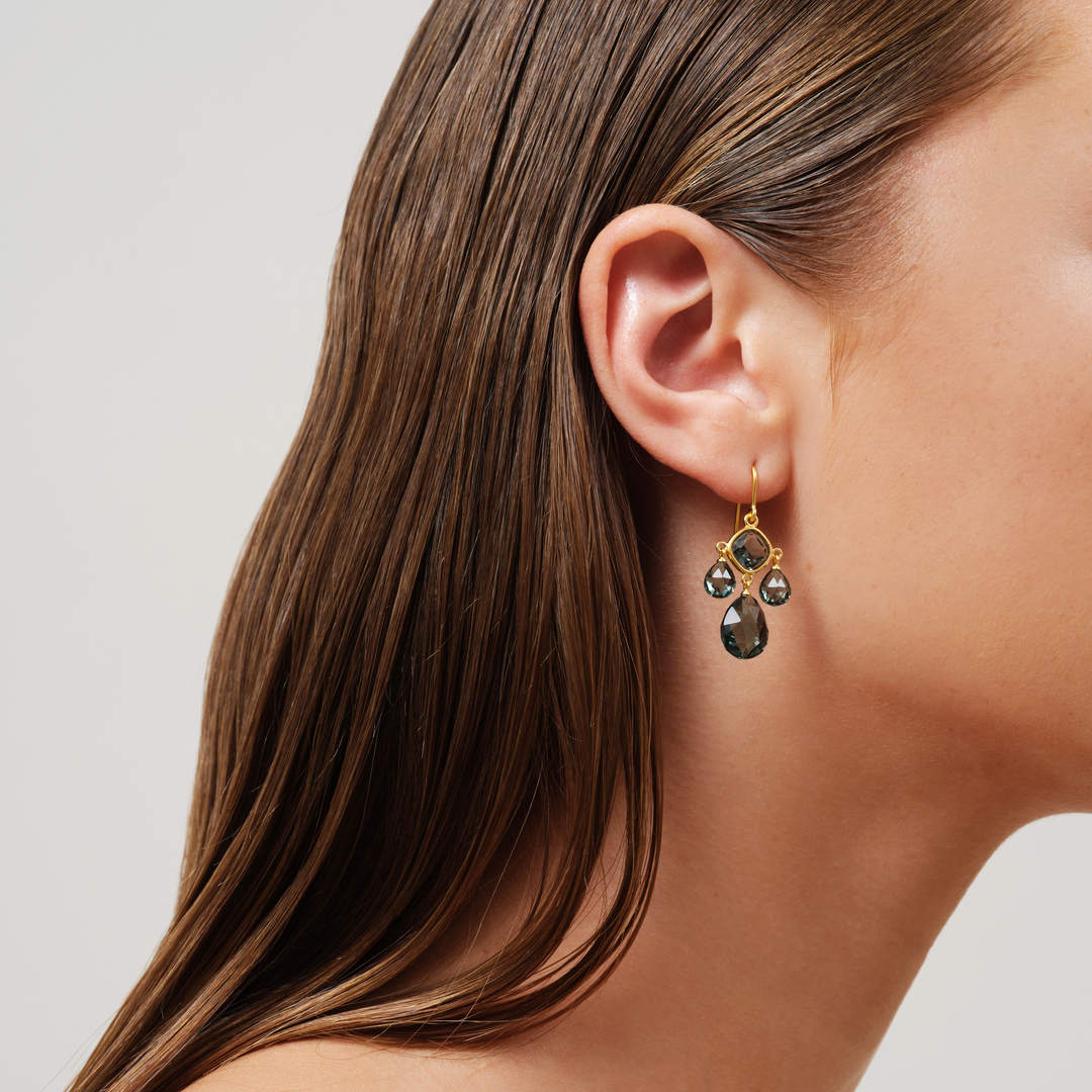 Julie Sandlau Olivia Øreringe Forgyldt HKS777GDMDCR