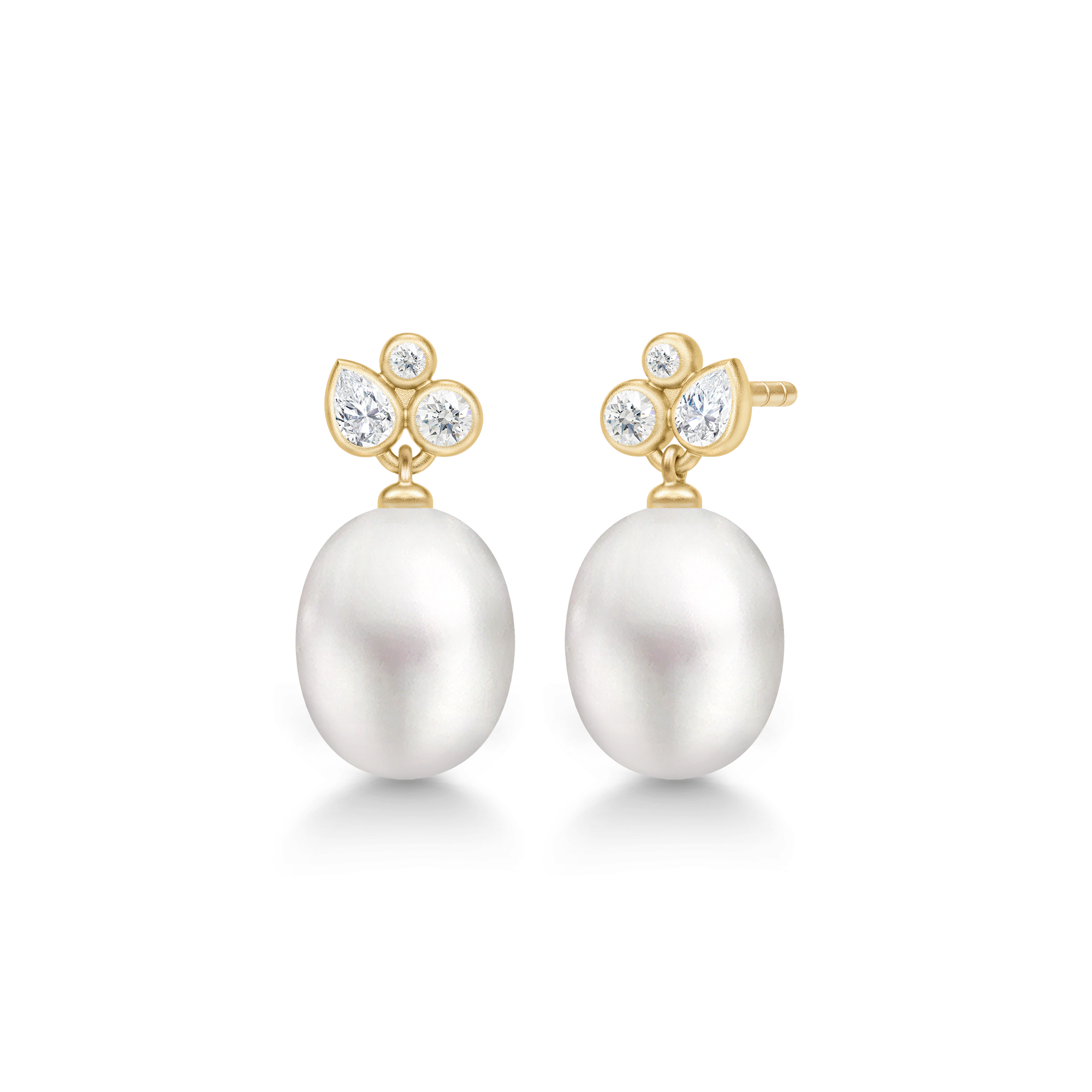 Julie Sandlau Treasure Øreringe Forgyldt ST338GDWHPLCZ