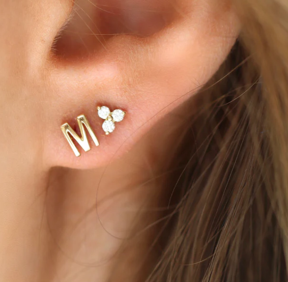 Ro Copenhagen My 9 ørestik 18kt E114Y110