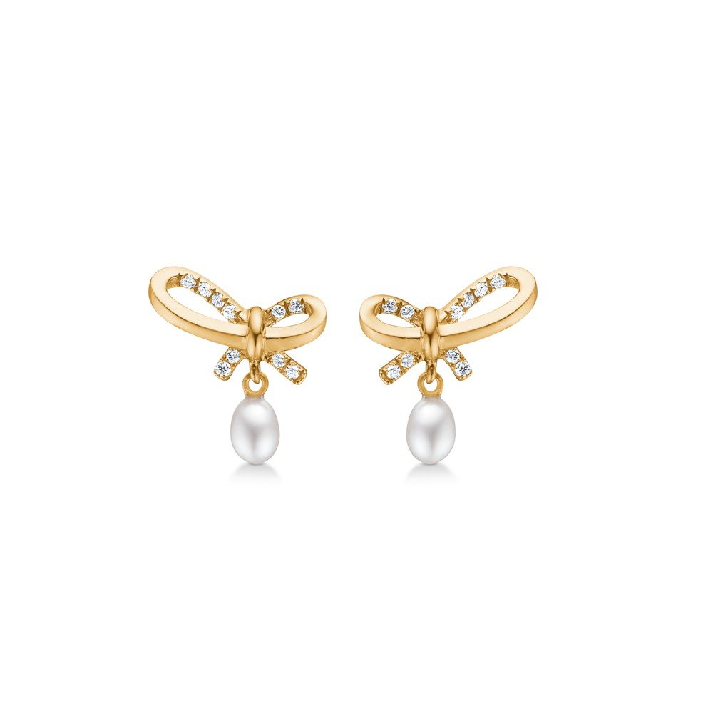 Mads Z 14 kt. Miss Butterfly Øreringe 1513030