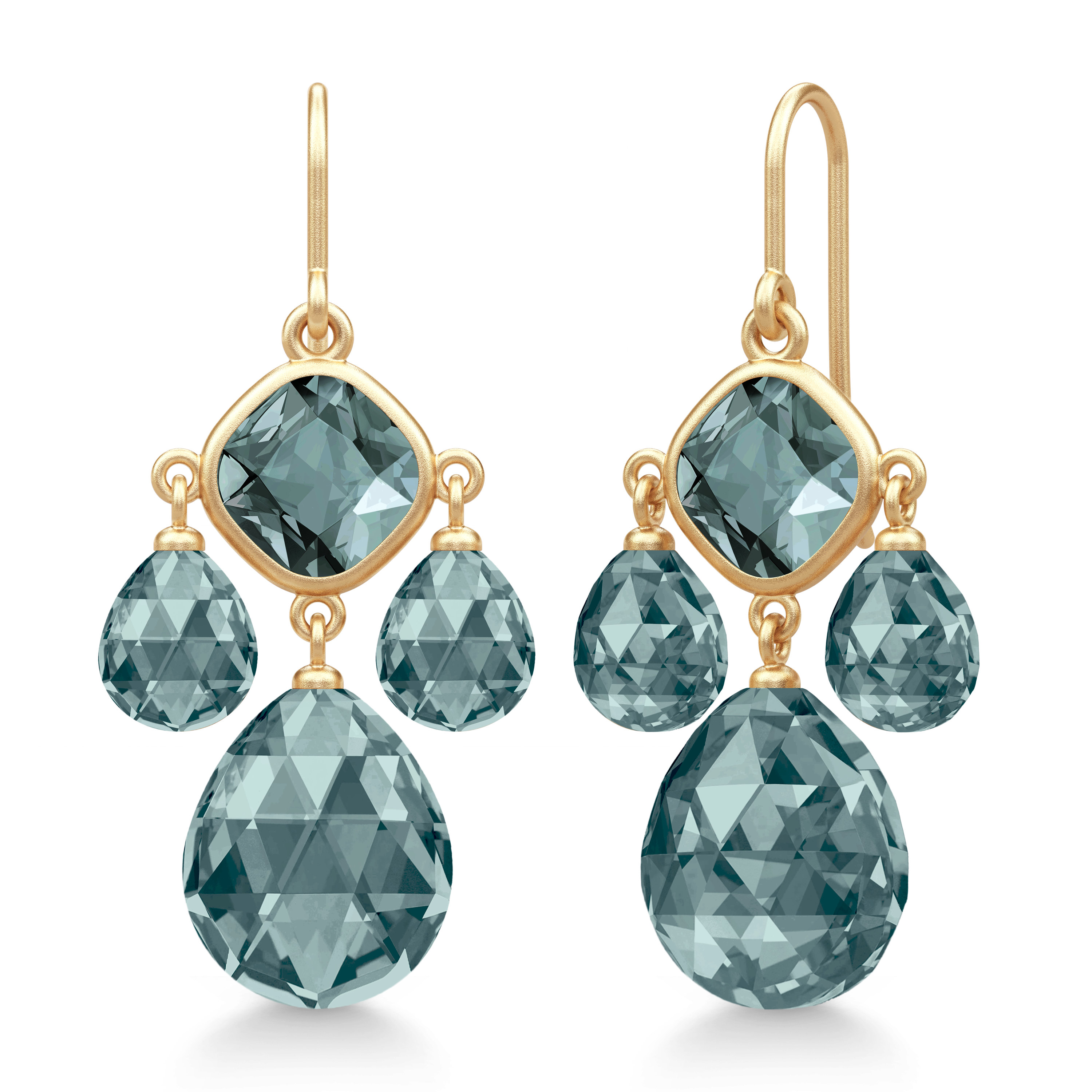 Julie Sandlau Olivia Øreringe Forgyldt HKS777GDMDCR