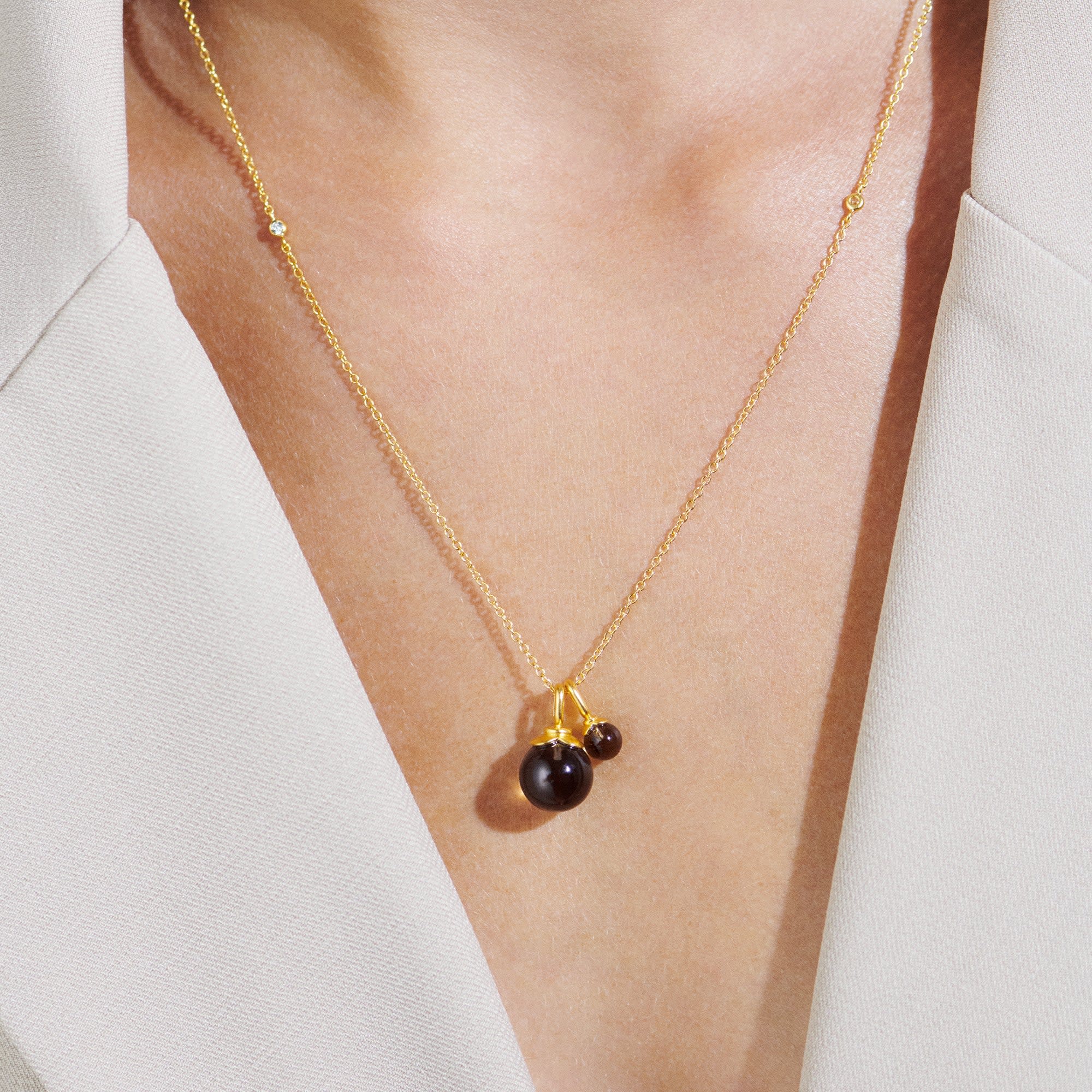 Julie Sandlau Fina Halskæde Forgyldt NL549GDCZ