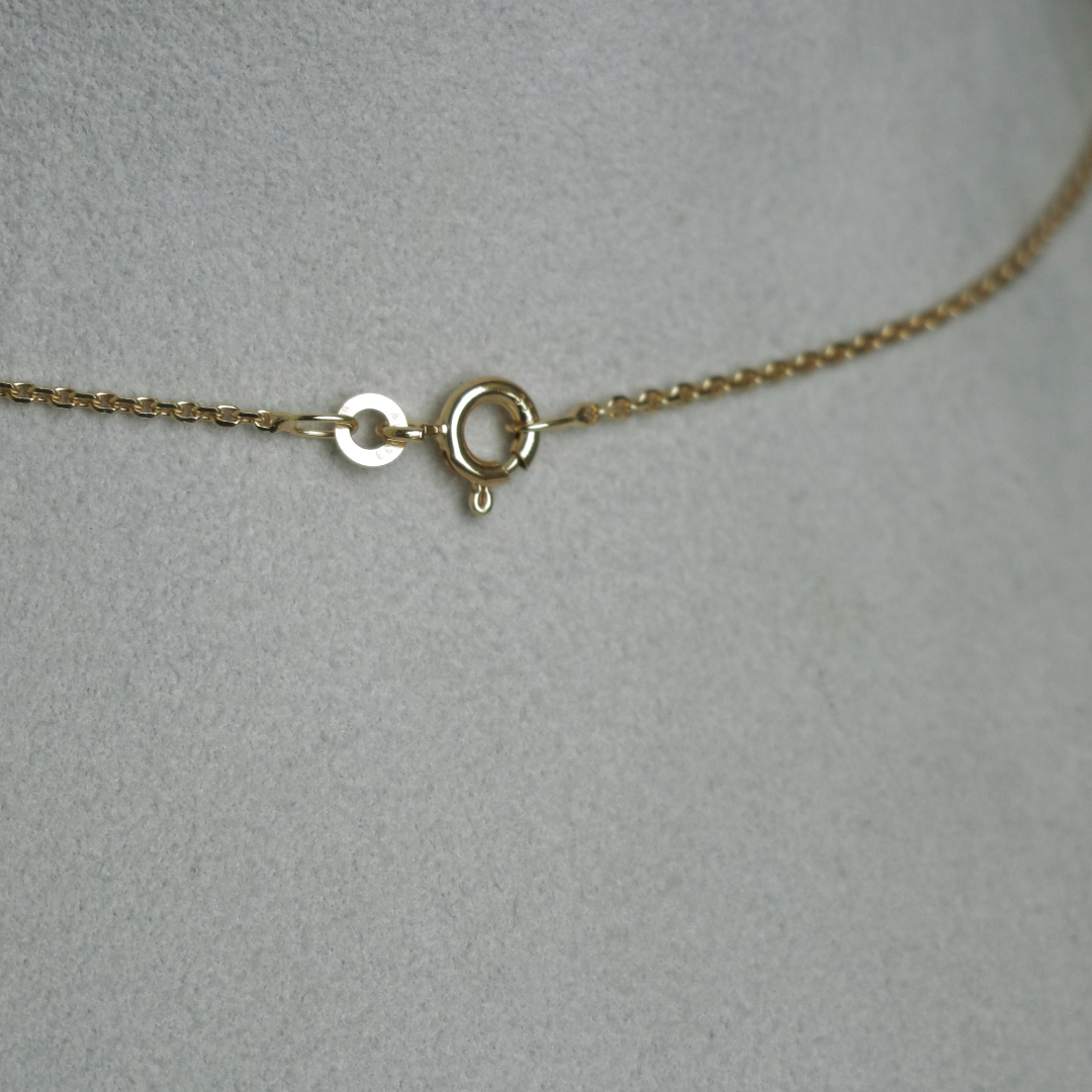 BNH Anker Facet Kæder 8 kt Guld 0,4 mm