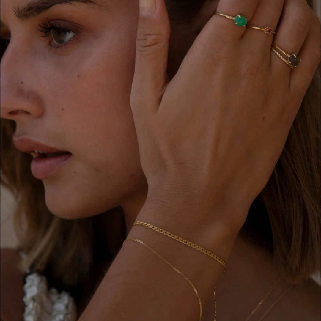 Carré 9-Karat Moulin Armbånd TNB 4403 9K 18,5cm