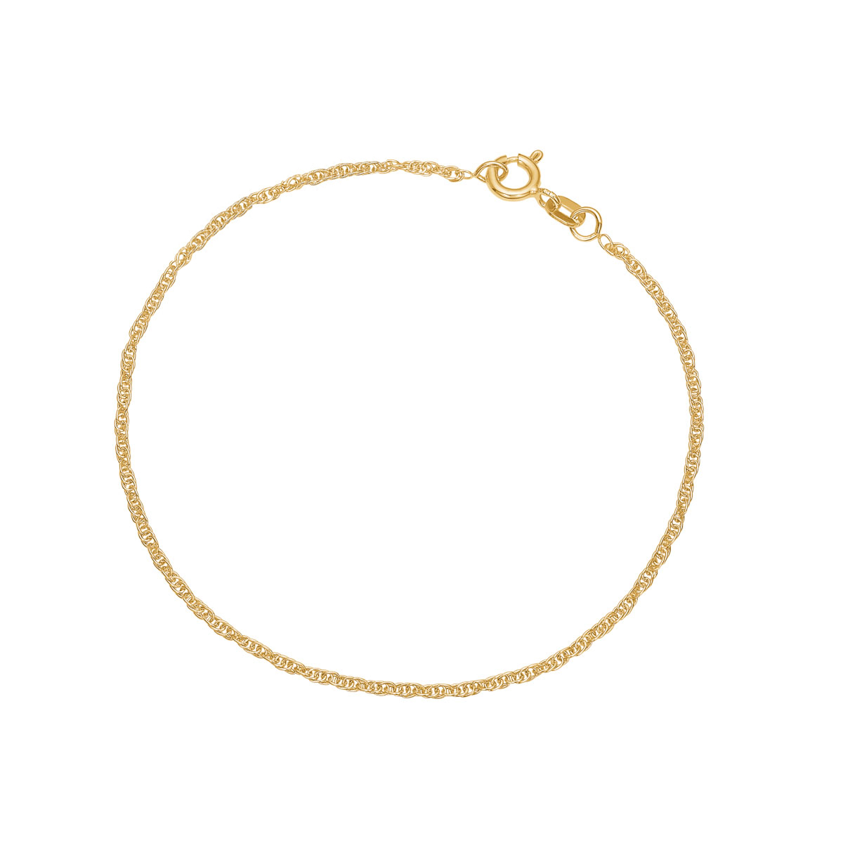 Carré 9-Karat armbånd 17cm TNB 4402