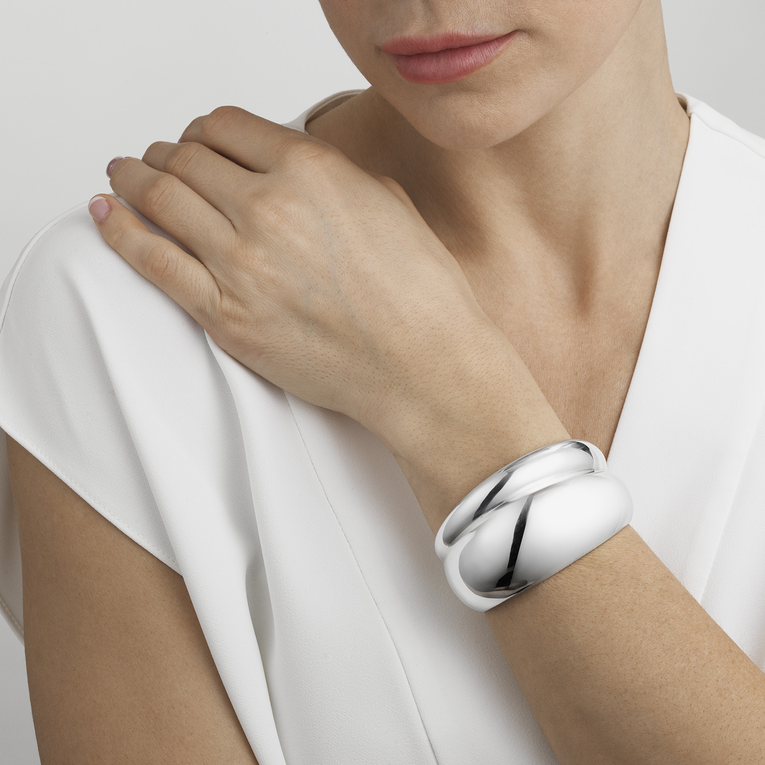 Georg Jensen Curve Armring Medium 20000026