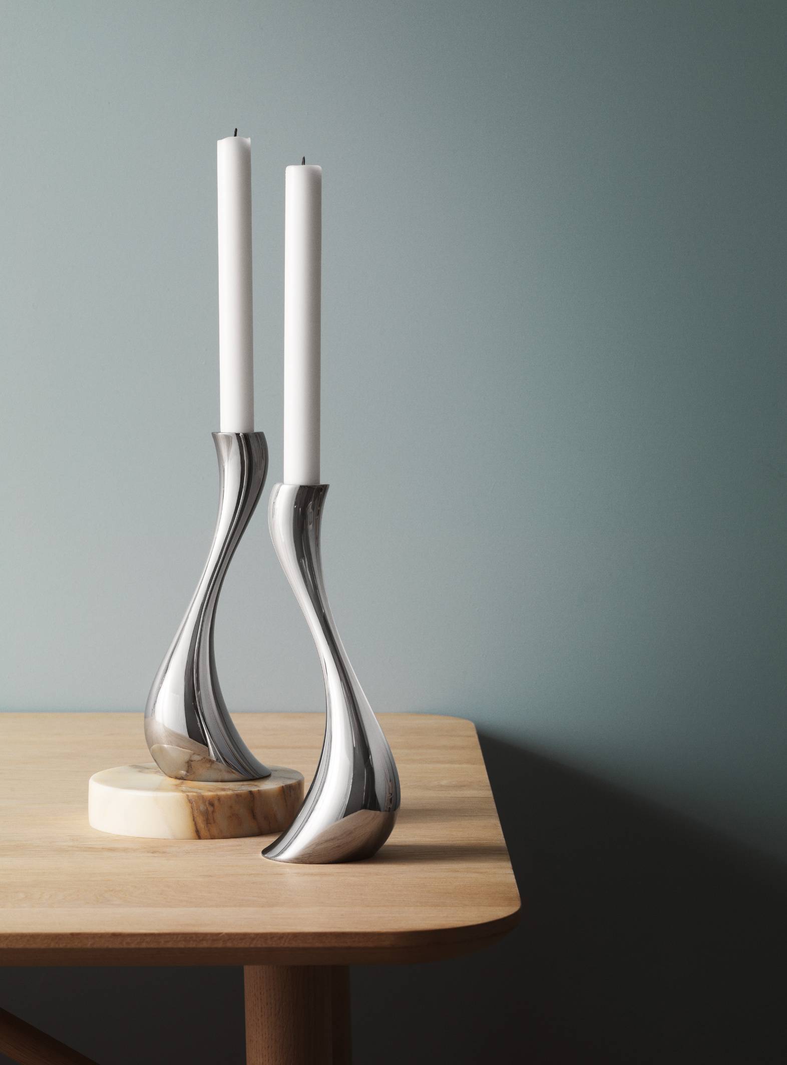 Georg Jensen Cobra Lysestager Stor 3586695