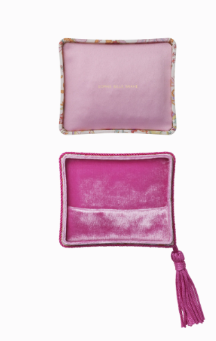 Sophie Bille Brahe Velvet Sonya Pink PA_LIB_FLOWER_VEL