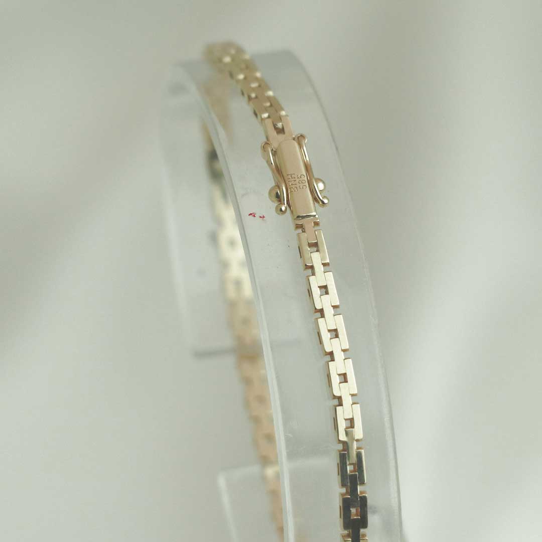 BNH Mursten Armbånd i 14 kt 3,0 mm  