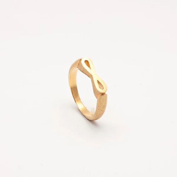 Heiring Initials Ring Evighedstegn 52-4-34