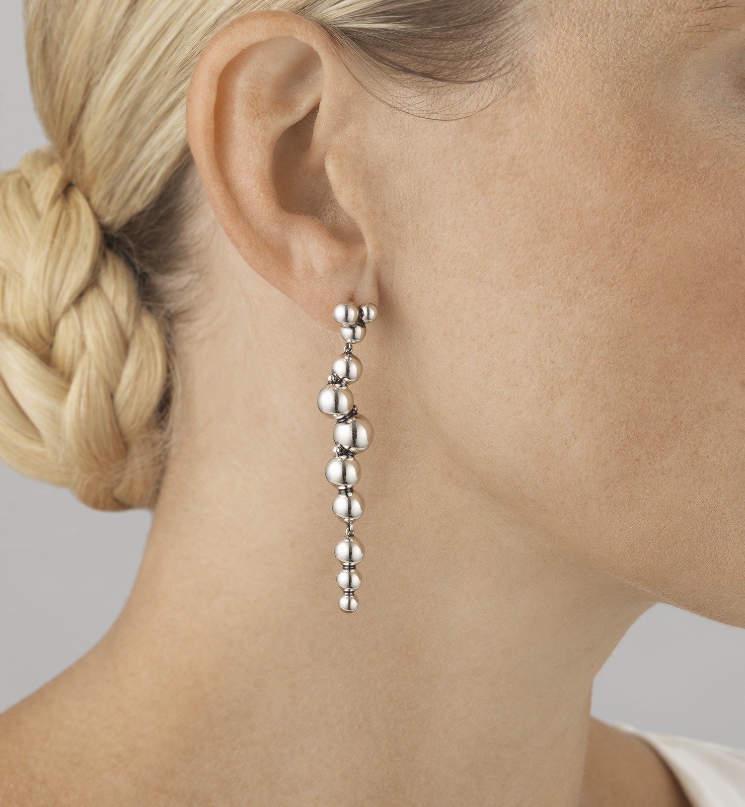 Georg Jensen Moonlight Grapes Øreringe 10019040