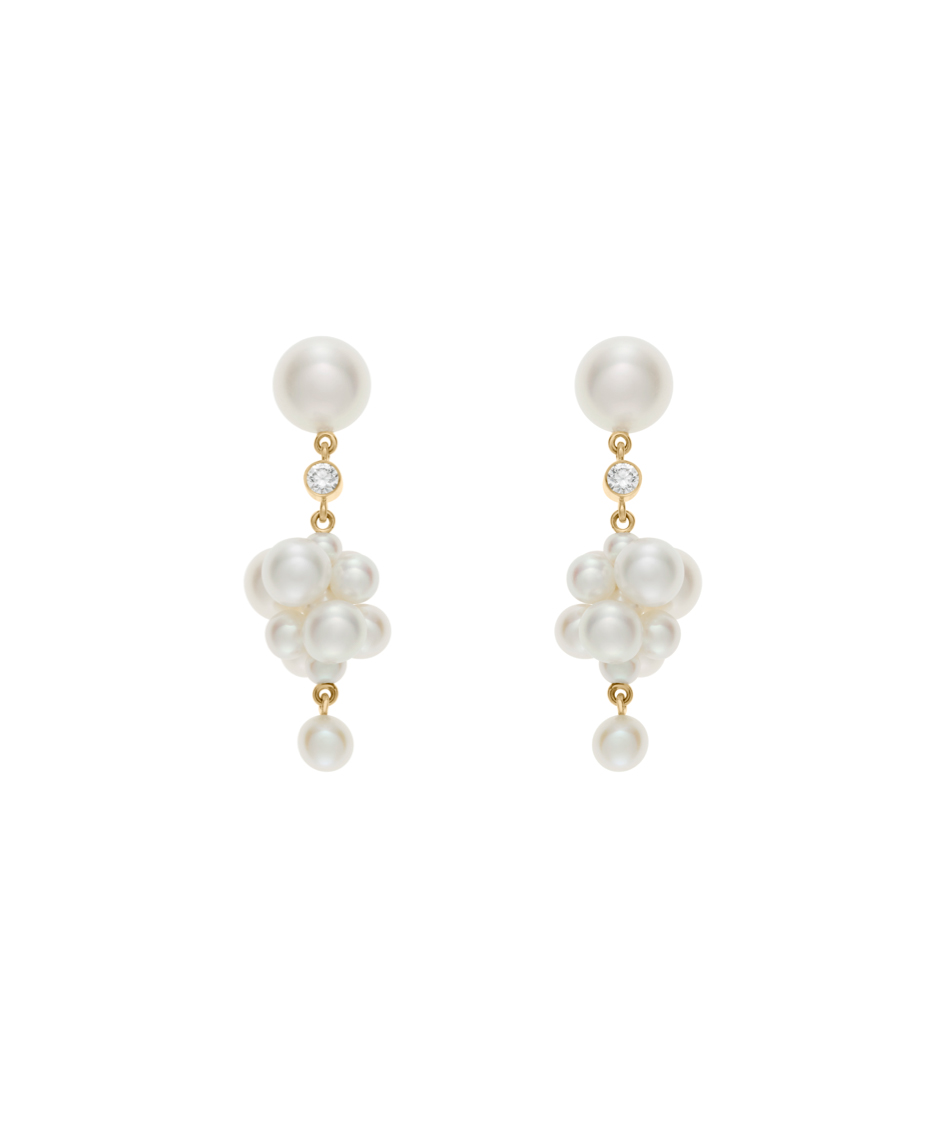 Sophie Bille Brahe Botticelli Diamant Øreringe EA30_BOD_FW