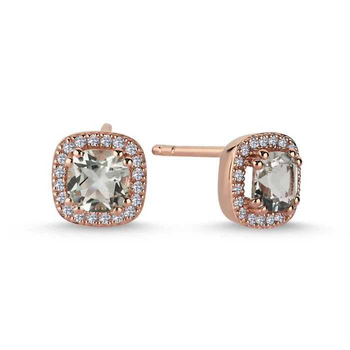 Nuran Grace Øreringe Grøn Ø2220 GA 020