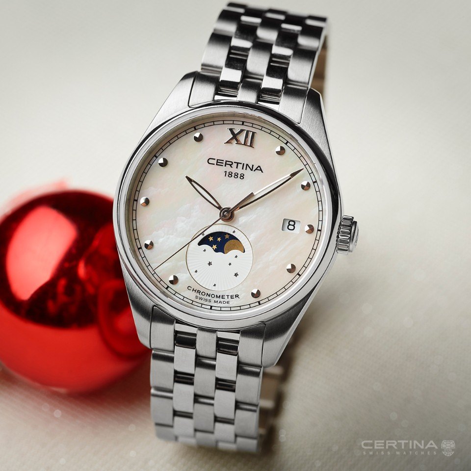 Certina DS-8 Lady Moon Phase C033.257.11.118.00