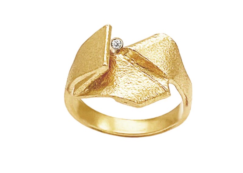 Heiring Mille no.5 diamant ring 53-3-75br