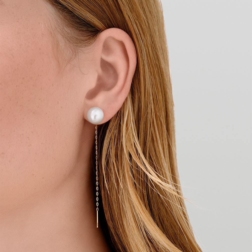 Julie Sandlau Elin Øreringe 14k YG14-ST348