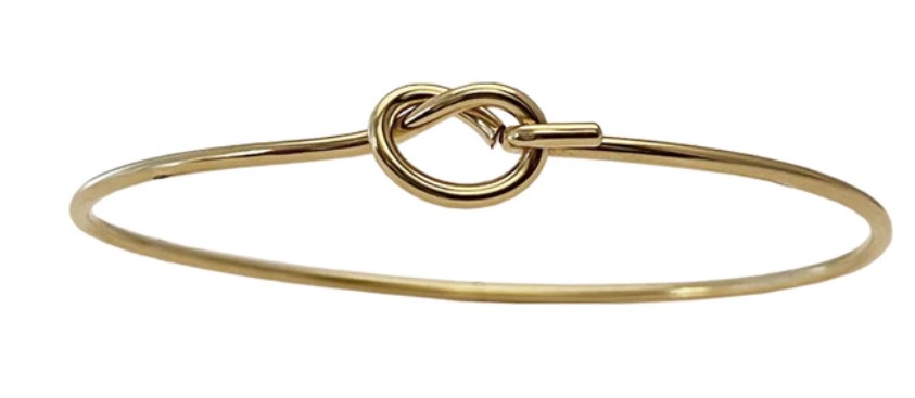 Heiring Armring Knot Forgyldt 53-3-79FG 