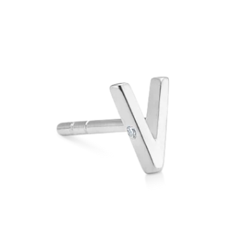 Ro Copenhagen My V ørestik - 18kt Hvidguld E114W132