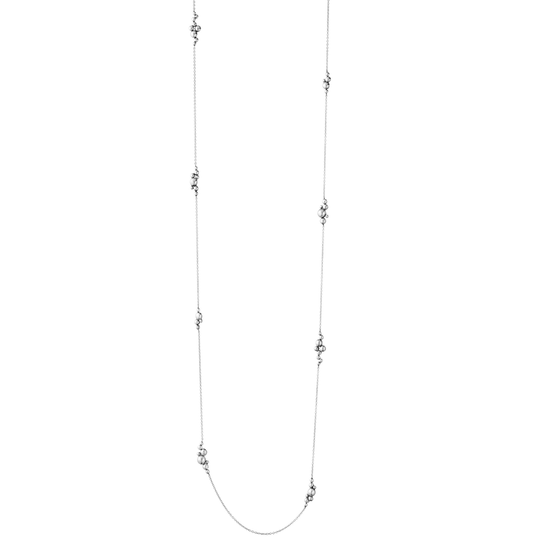 Georg Jensen Moonlight Grapes Sautoir Halskæde Sølv 20001598