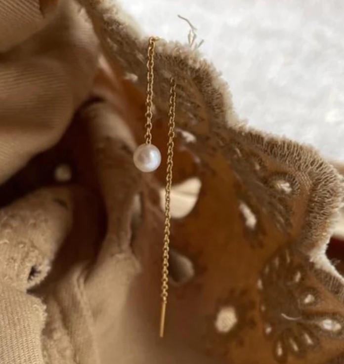 Heiring Perle Ørekæde 29-9-70