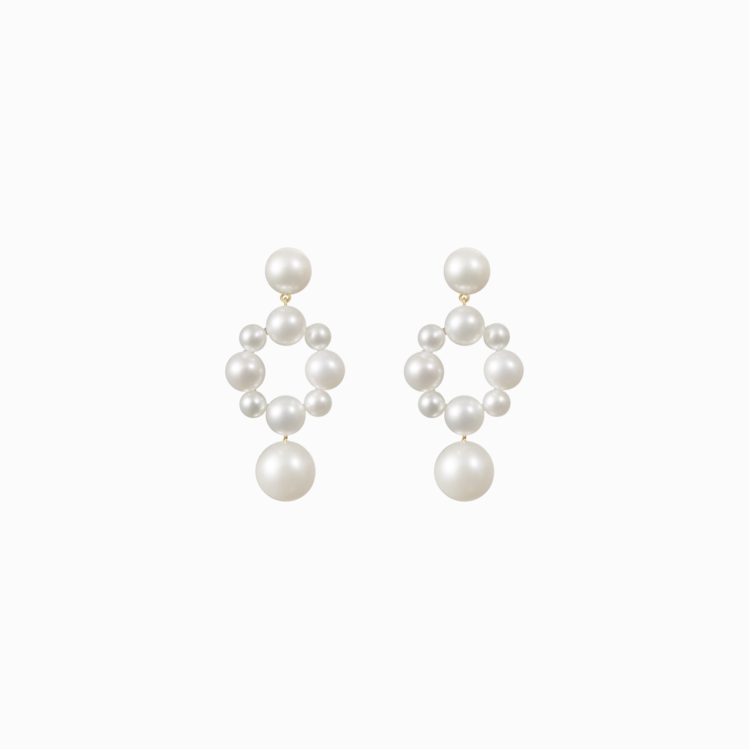 Sophie Bille Brahe Grande Nebula Øreringe EA25_GR_ROUN_FW