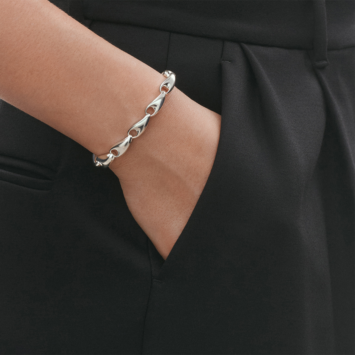 Georg Jensen Reflect Armbånd Sølv 20001172