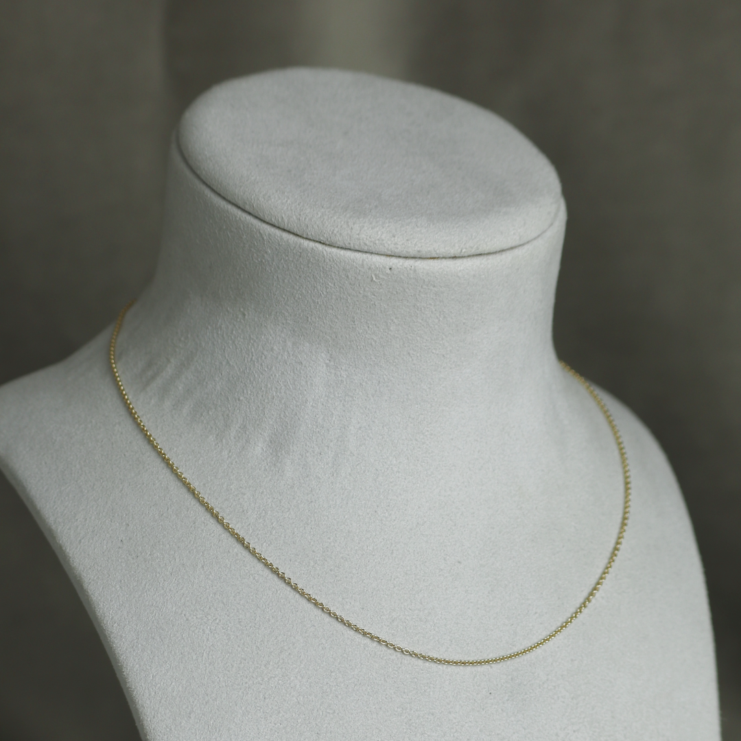 BNH Anker Rund Kæder 14 kt guld 0,4 mm