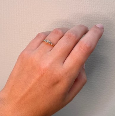 Mads Z Diamond Poetry Ring 14kt. 1541180