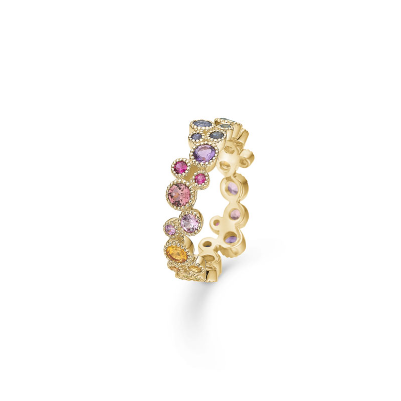 Mads Z Luxury Rainbow Ring 1544062
