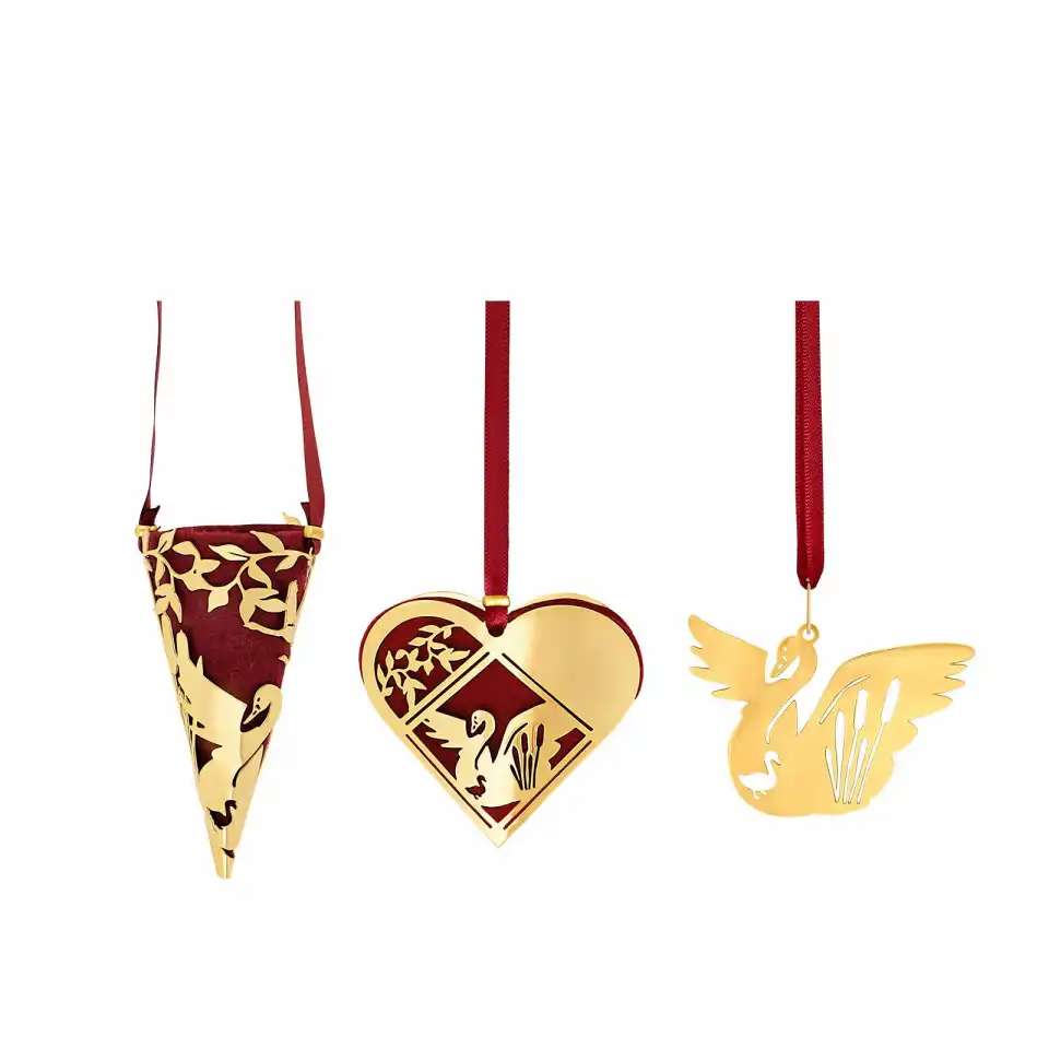 Nordahl Andersen 3 stk. Mini - Den Grimme Ælling 18k Fg 98863092000