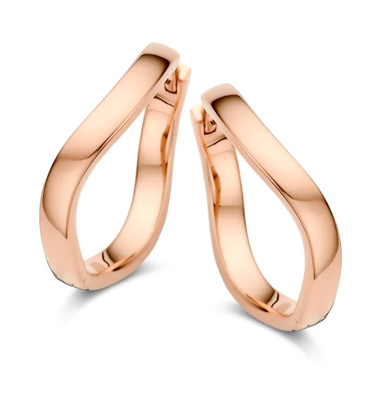 Spirit Icons Solaris Øreringe Rose Forgyldt 41954