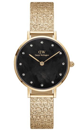 Daniel Wellington Petite Lumine G MOP black 28mm ADW00100595