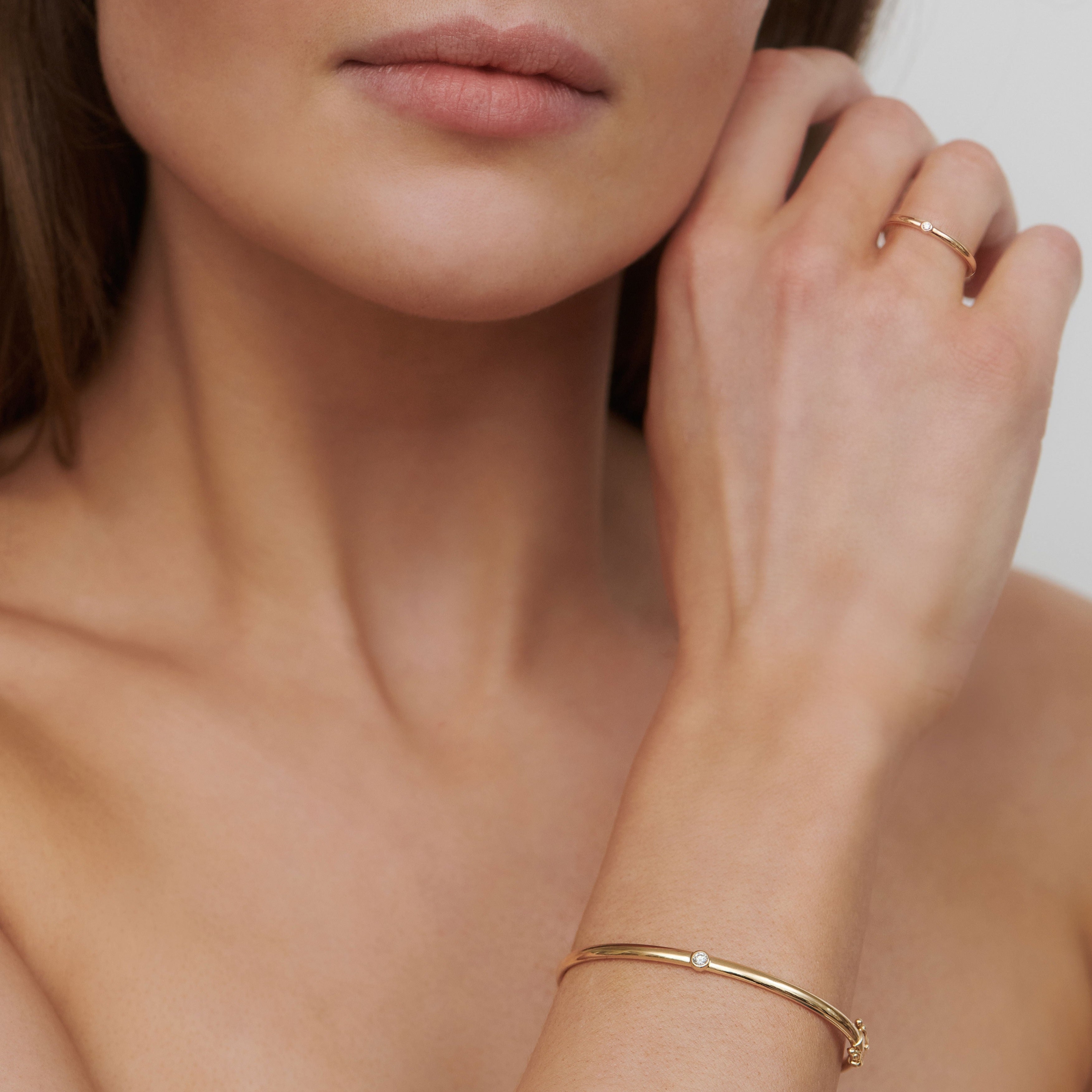 Julie Sandlau Purity Ring 14k YG14-RI337