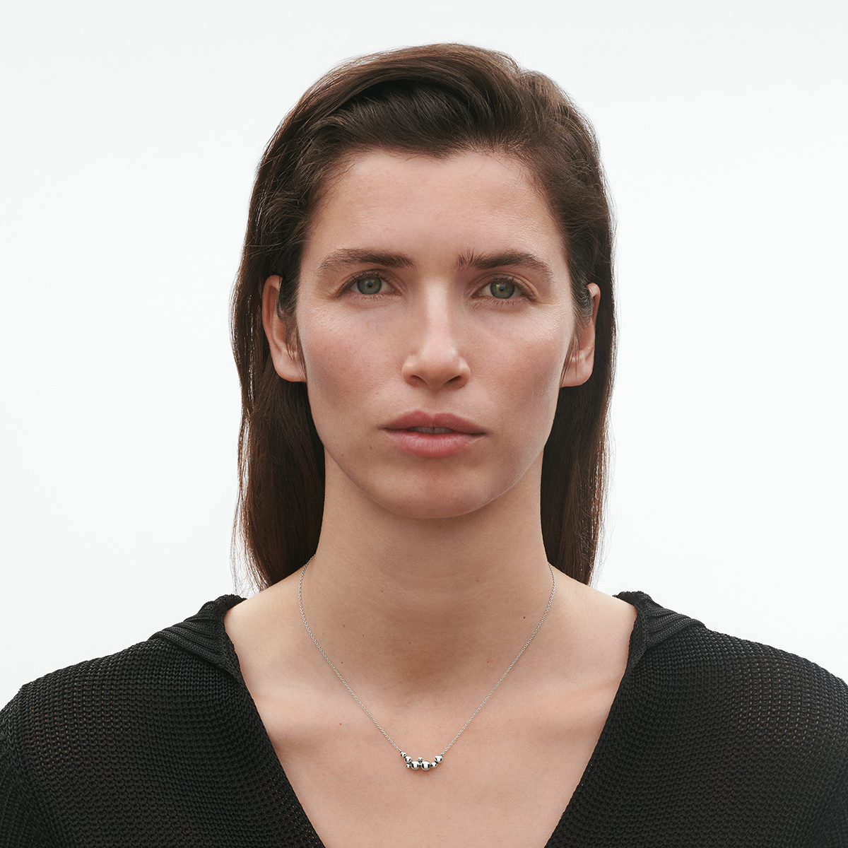 Georg Jensen Moonlight Grapes Halskæde Sølv 20001204