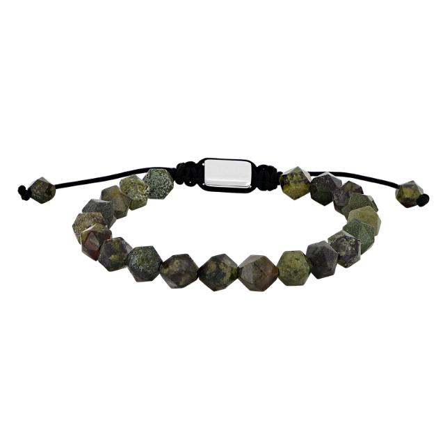Son of Noa Armbånd Dragon Blood Jasper Stål 80890412700
