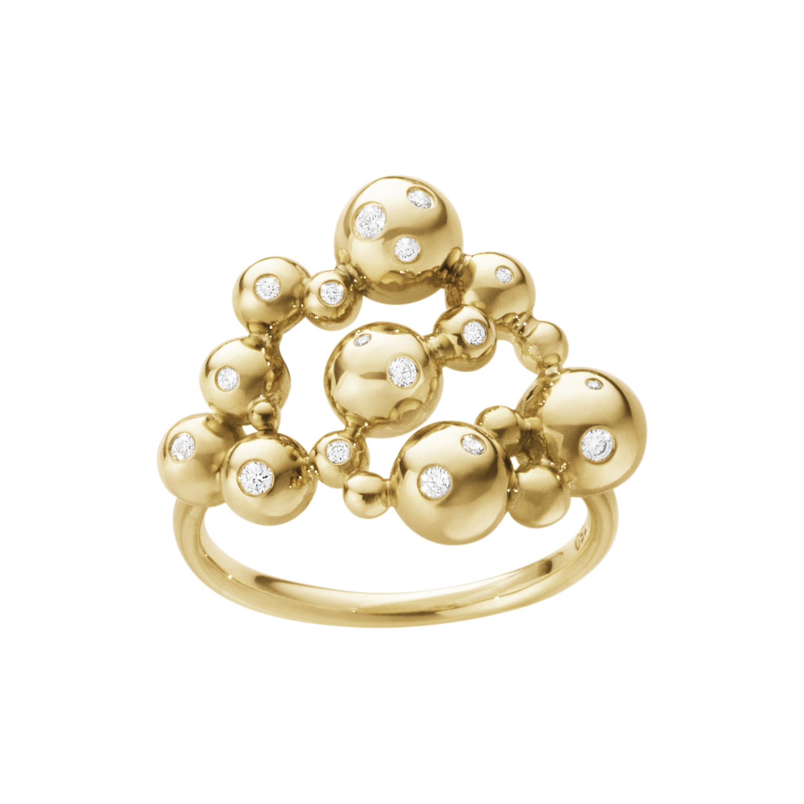 Georg Jensen Moonlight Grapes Ring guld 20001423