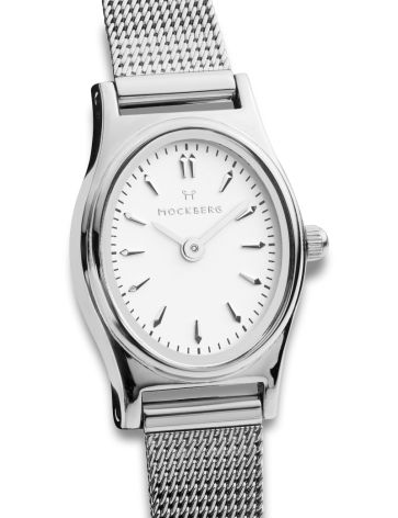 Mockberg Retro Mesh Silver Ur MB0254