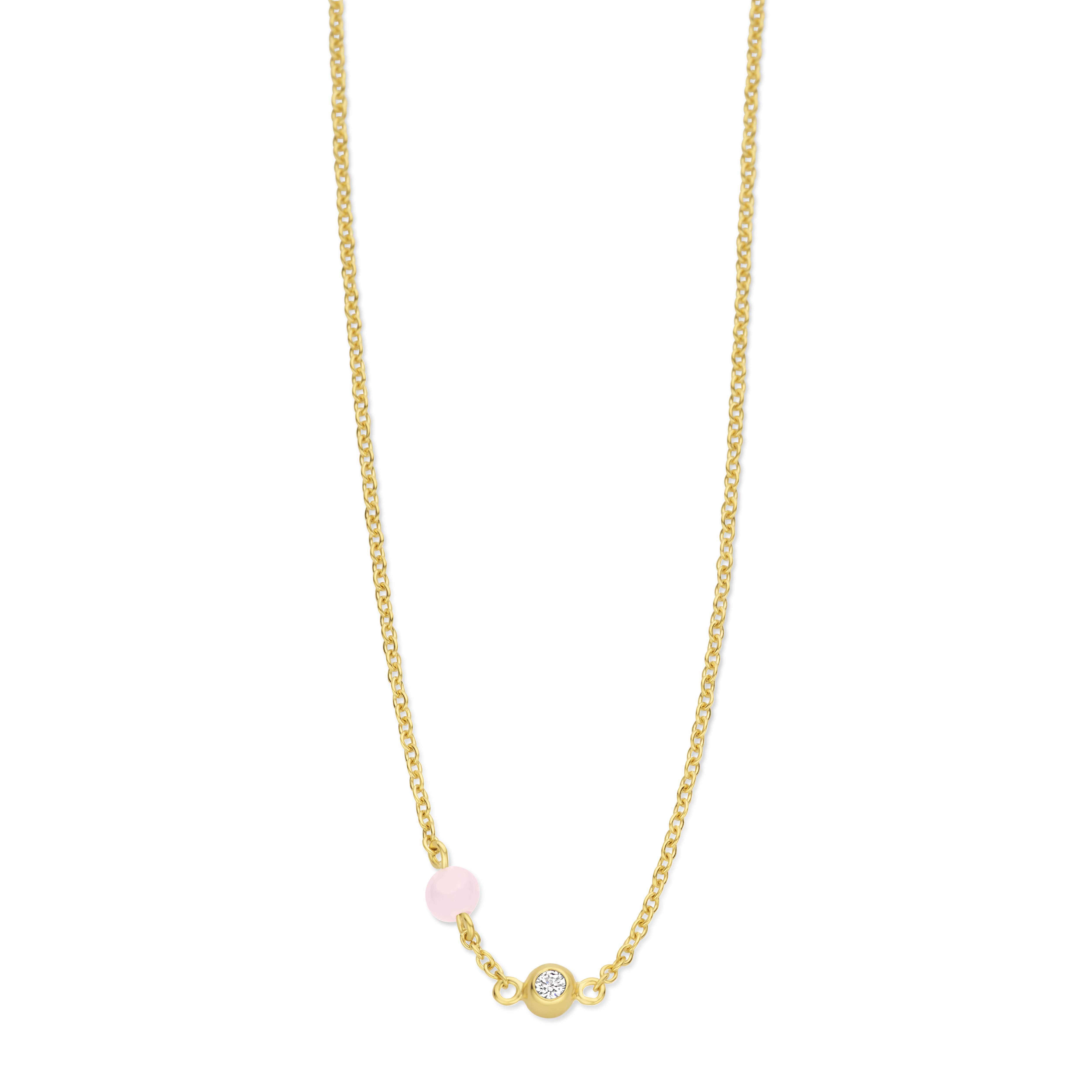 Spirit Icons Lucky Halskæde Pink 11312-45 