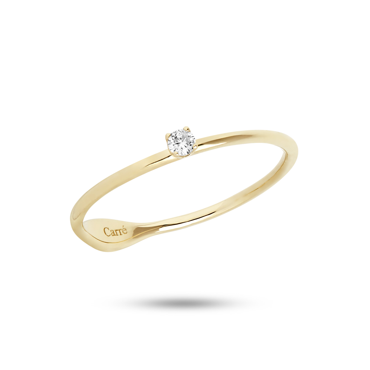 Carré 10-Karat ring med Diamant TR 4276