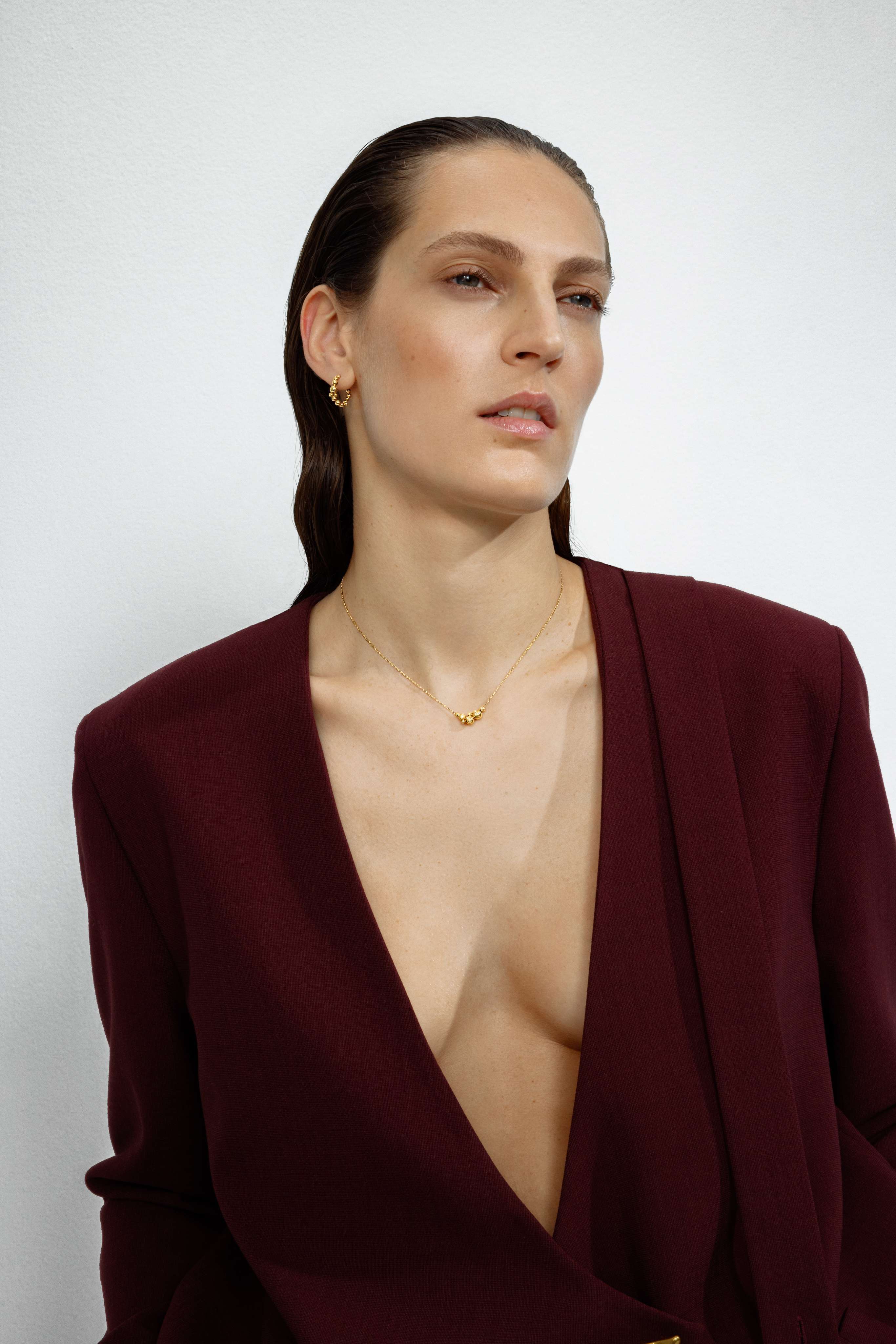 Georg Jensen Moonlight Grapes Øreringe Guld 20001190