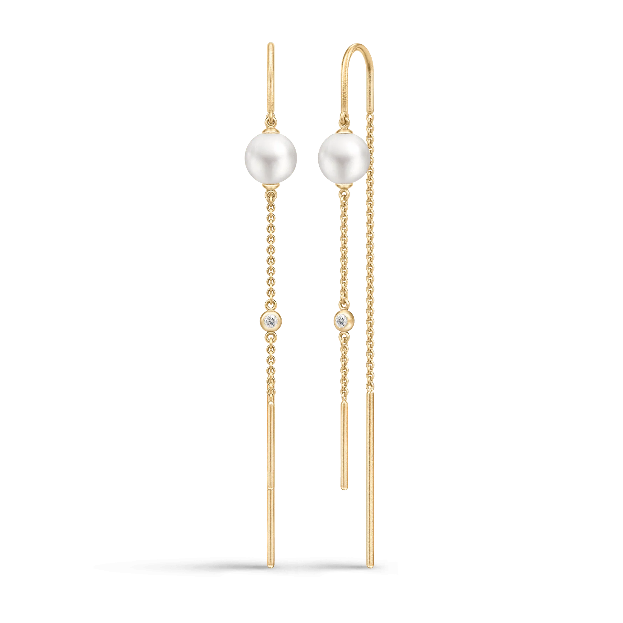 Julie Sandlau Ariel Øreringe Hvid Perle HKS636GDWHPLCZ