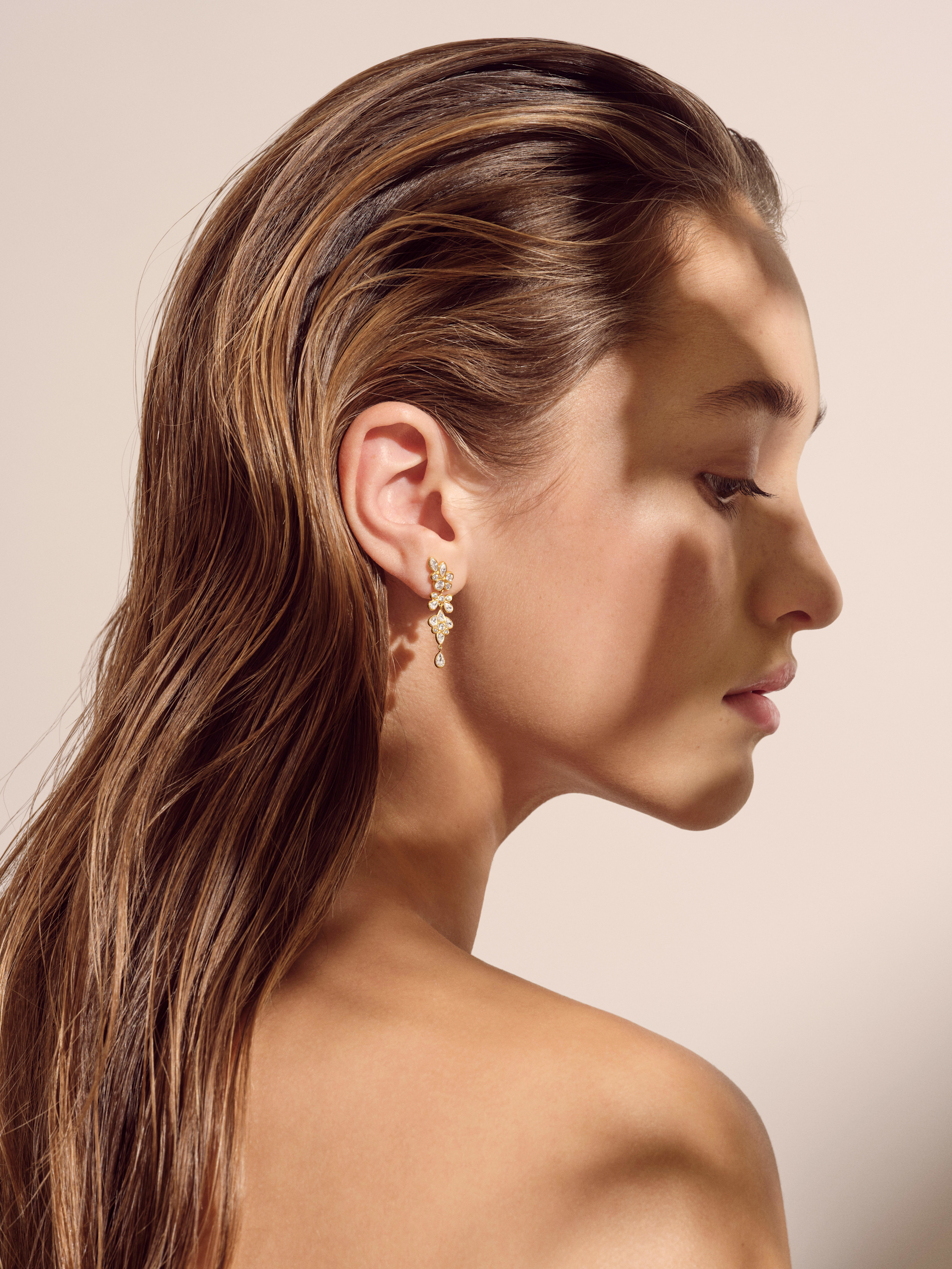 Julie Sandlau Wisteria Chandelier Øreringe ST398GDCZ