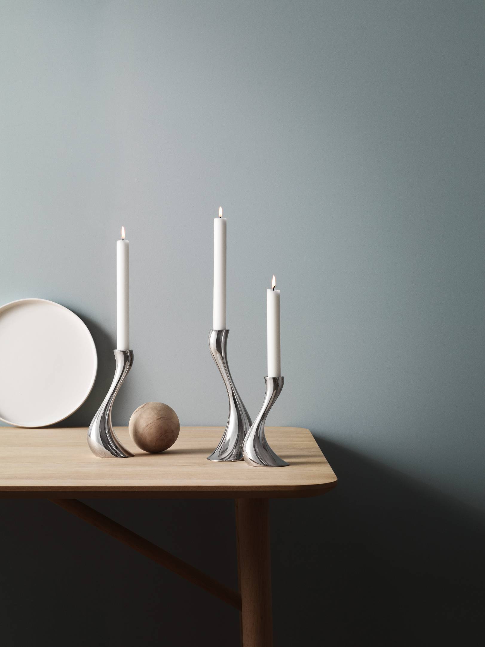 Georg Jensen Cobra Lysestager Medium 3586579