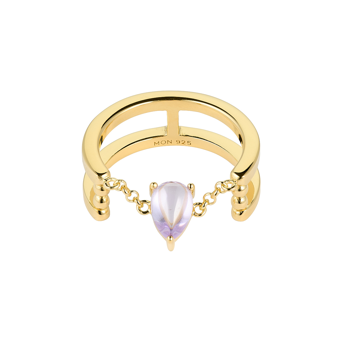 Monlund Chubby Drip Purple Ring MON19F-P