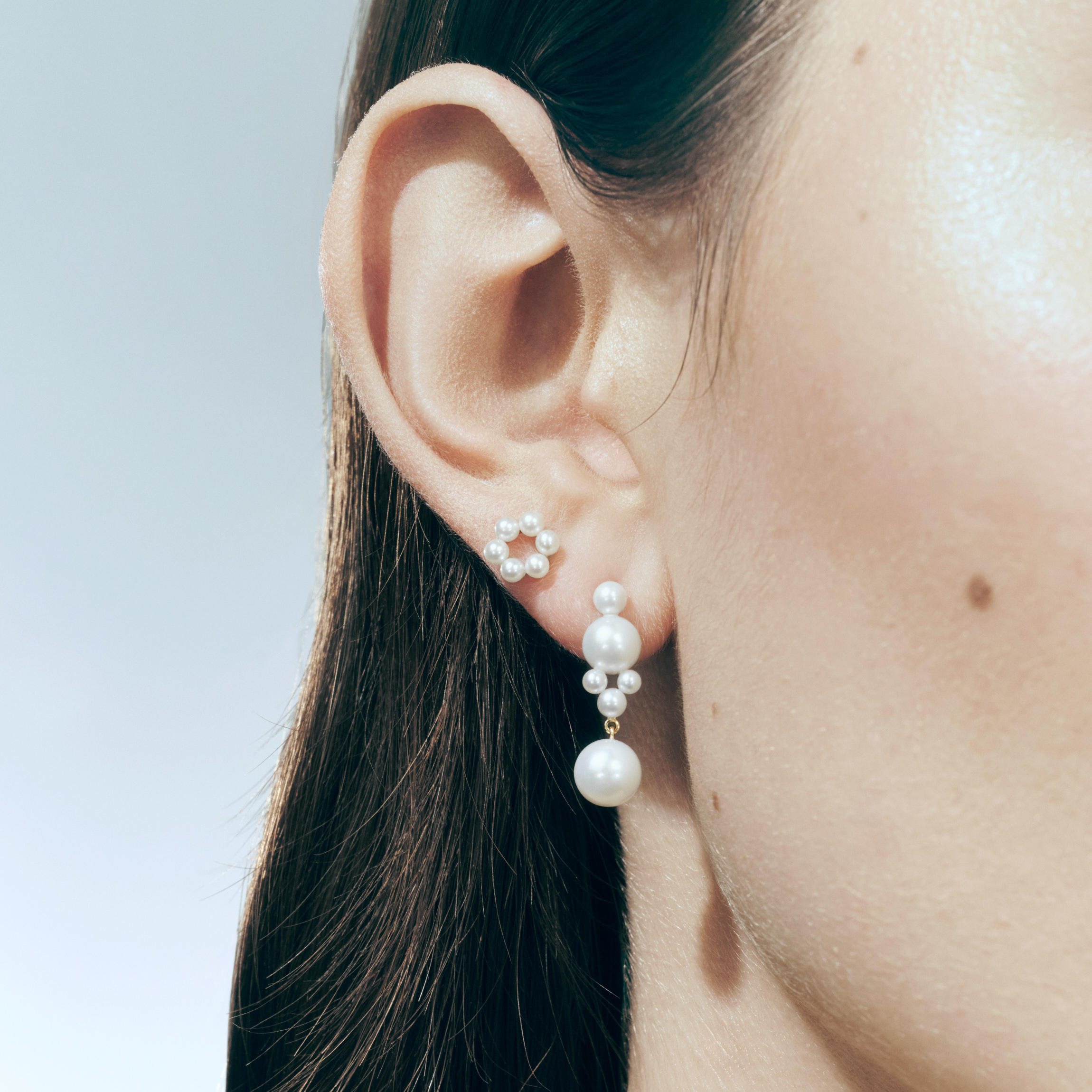 Sophie Bille Brahe Luna Øreringe EA25_PE_CLU_FW