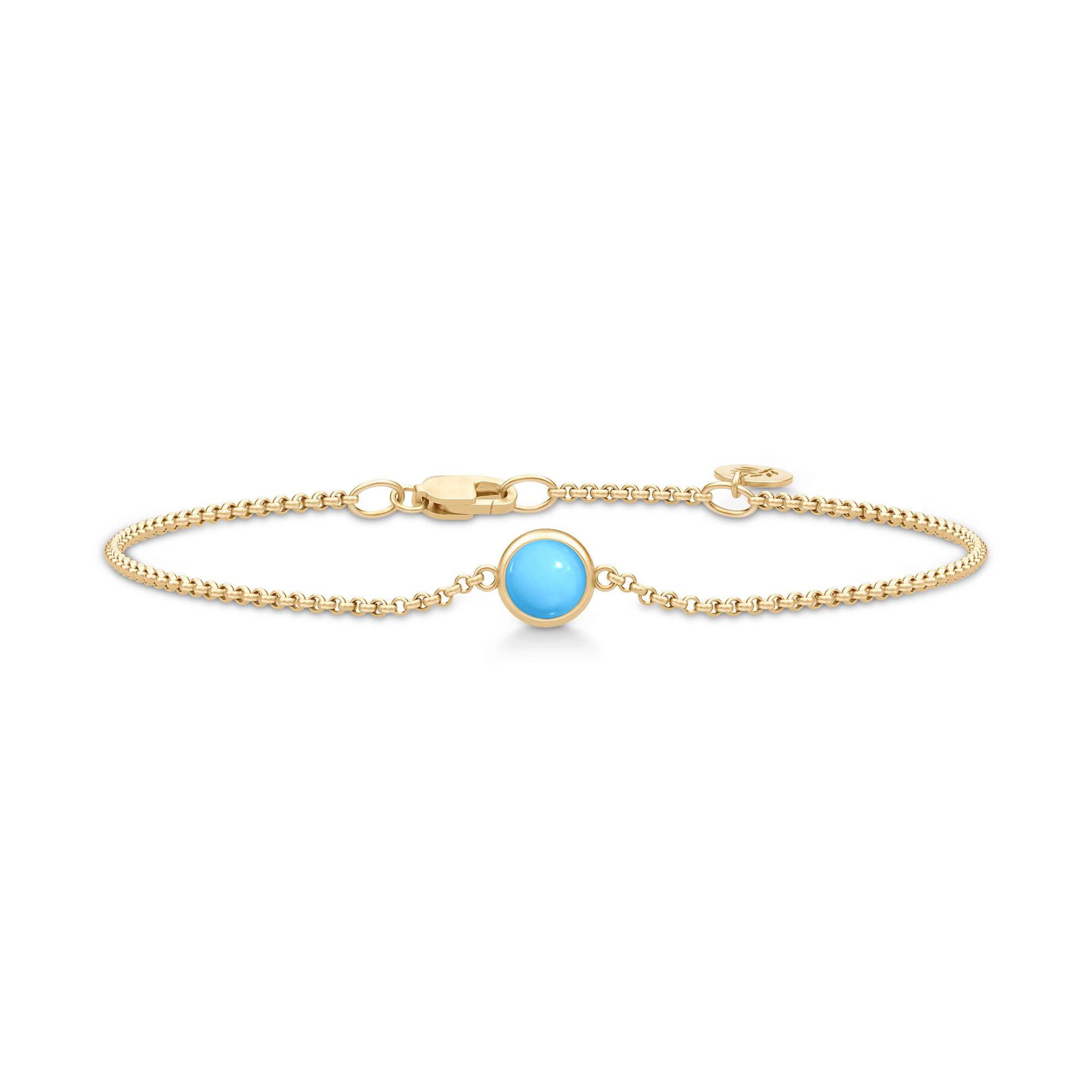 Julie Sandlau Primini Armbånd Turquoise Crystal BR258GDTQCR