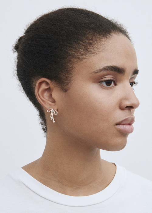 Sophie Bille Brahe Rosette de Diamant Øreringe E123_ROS_DIA_WH