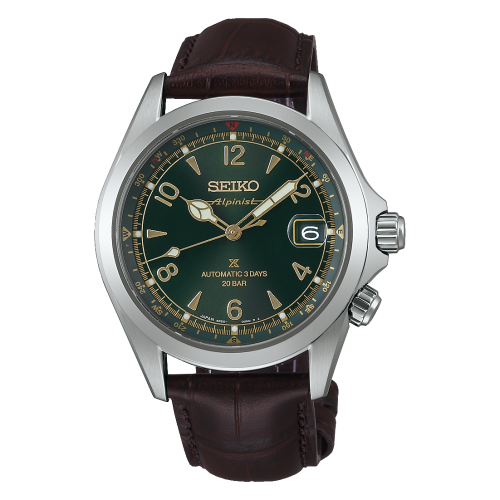 Seiko Prospex Alpinist In 'Classic Pine' Green SPB507J1